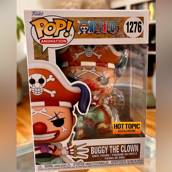 Buggy the clown one piece anime Funko Pop - Picture 2 of 2